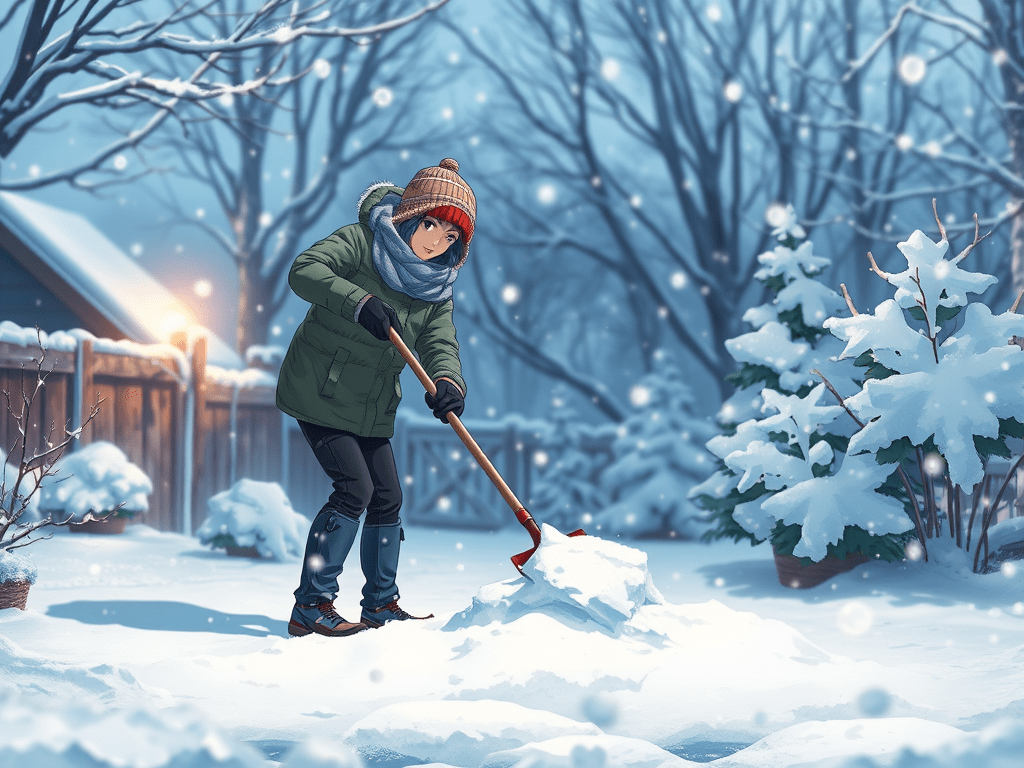 疲れを残さない雪かき後のケア